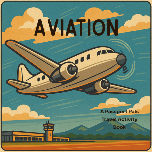 Passport Pals: Aviation – Kids’ Travel Activity Books