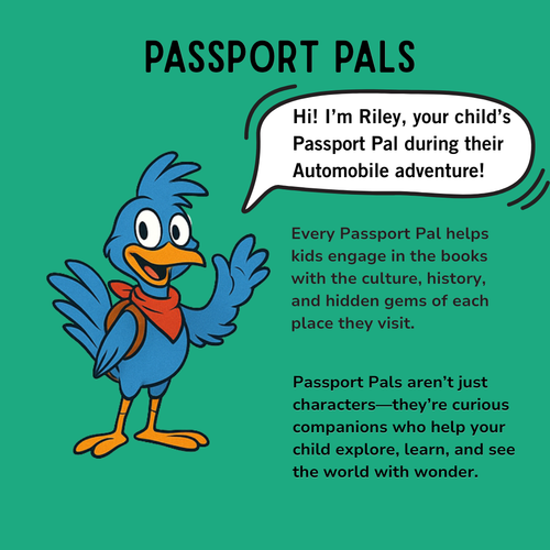 Passport Pals: Automobiles – Kids’ Travel Activity Books