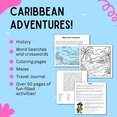 Passport Pals: Caribbean – Kids’ Travel Activity Books