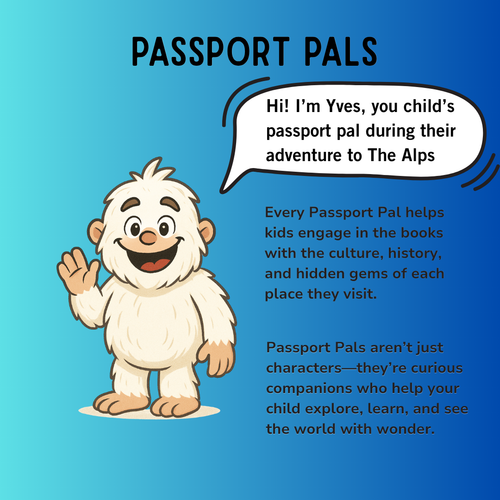 Passport Pals: European Alps – Kids’ Travel Activity Books