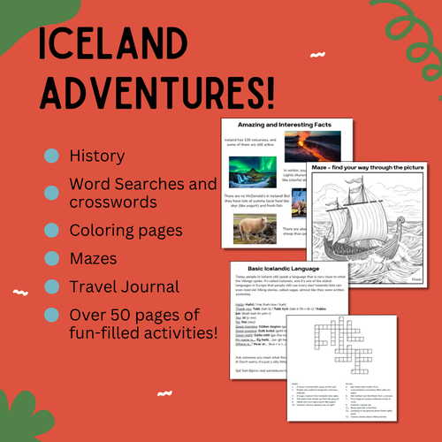 Passport Pals: Iceland Travel Activity Books