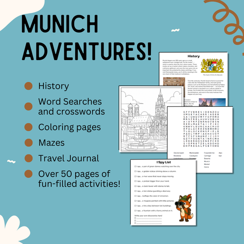 Passport Pals: Munich – Kids’ Travel Activity Books