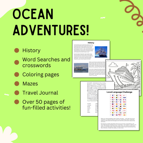 Passport Pals: Ships & The Sea – Kids’ Travel Activity Books